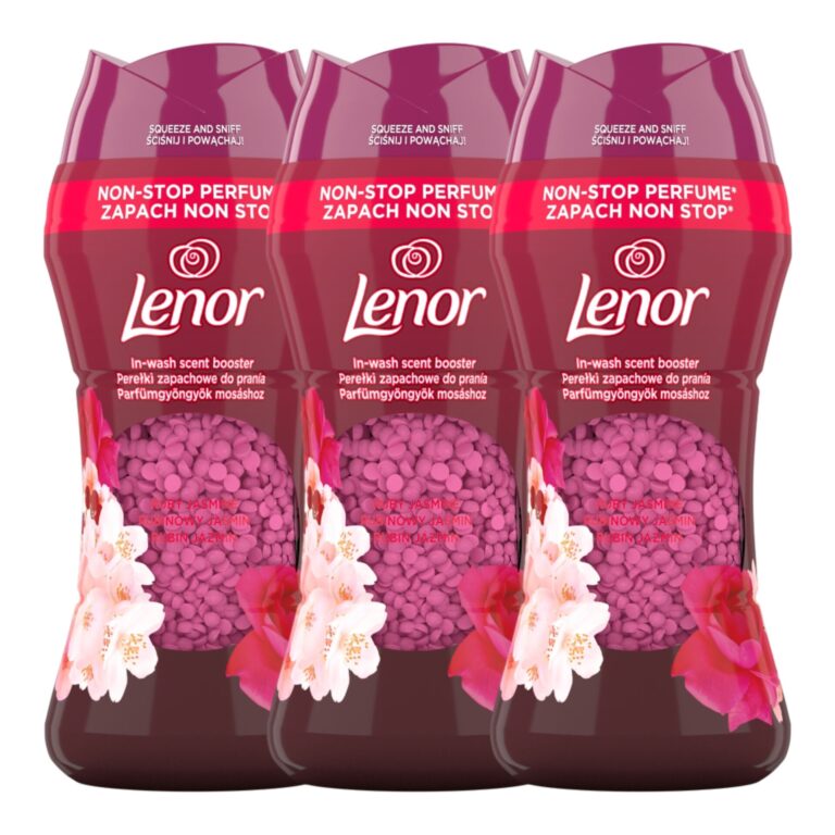 Lenor Ruby Jasmine Parfümgyöngyök 3x195g
