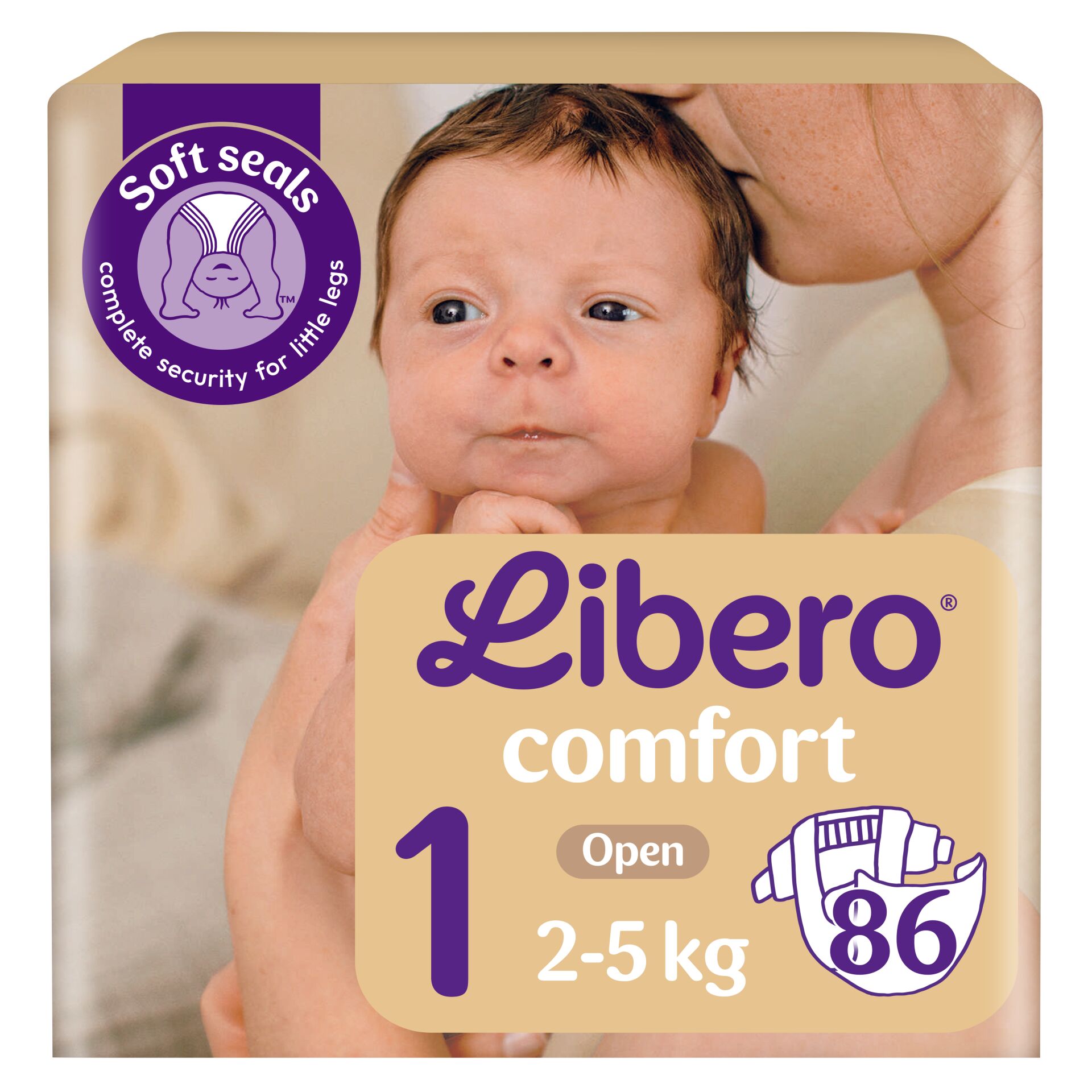 Libero Comfort Pelenkacsomag 2-5 kg Newborn 1 (86db)