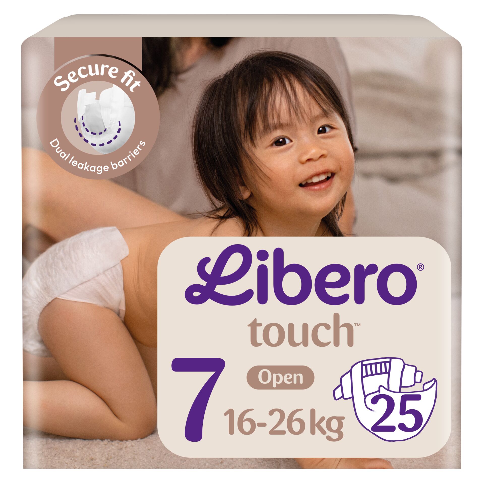 Libero Touch Nadrágpelenka 16-26kg junior 7 (25db)