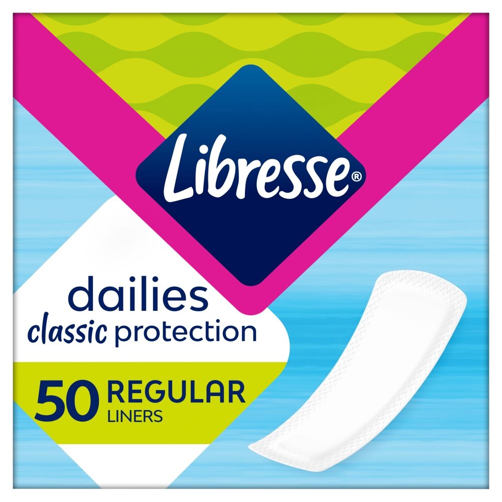 Libresse Dailies Classic Protection Regular Tisztasági betét 50db