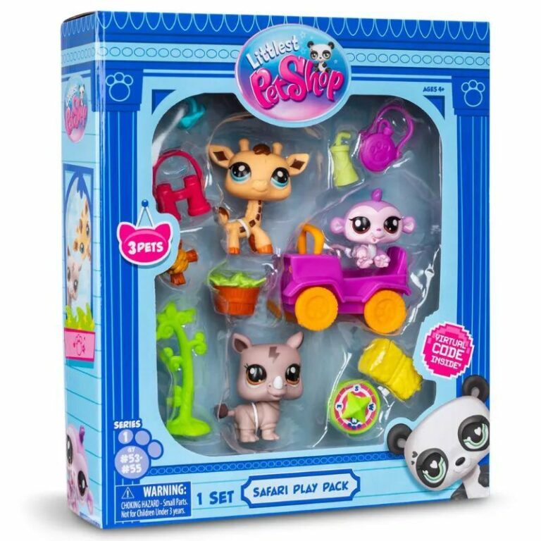 Littlest Pet Shop Szafari 3 darabos Gyűjtőkészlet