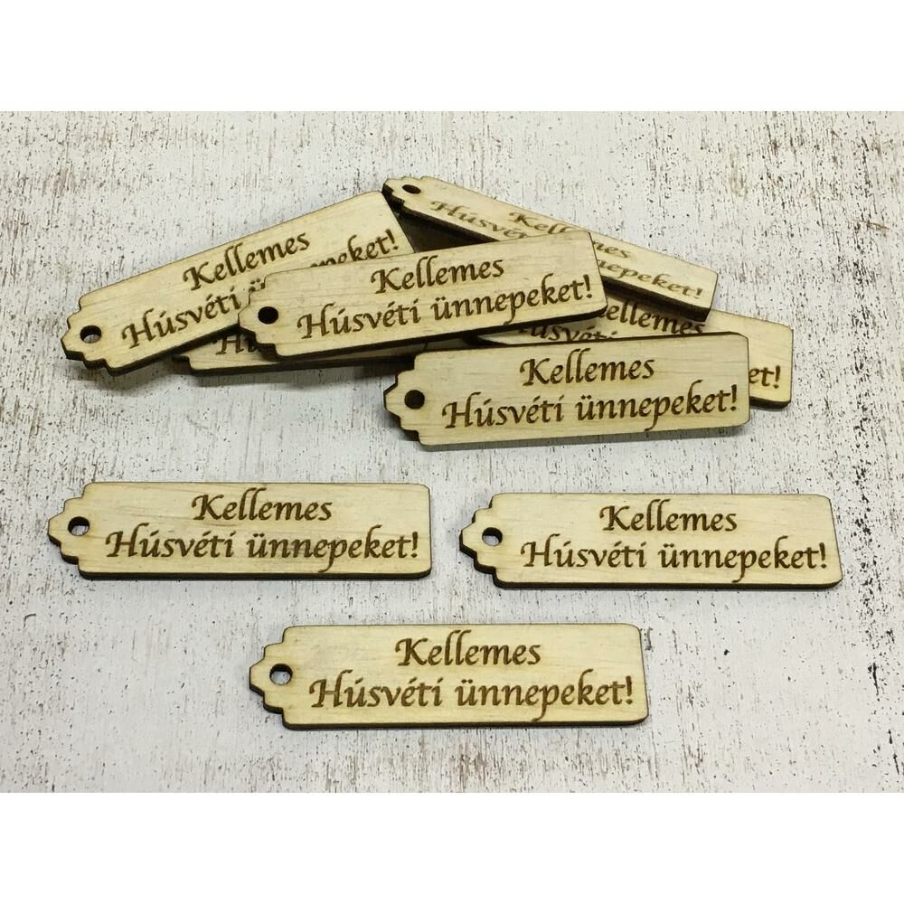 Natúr fa - "Kellemes Húsvéti ünnepeket!" hosszú scrapbo...