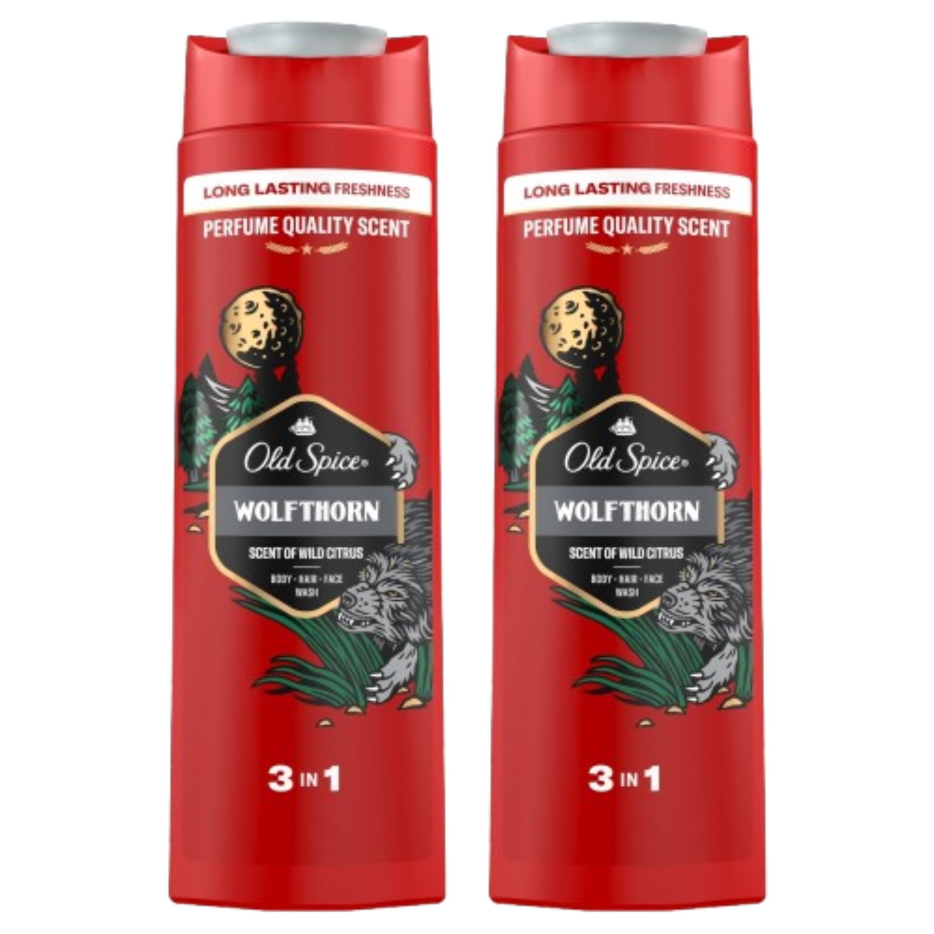 Old Spice Wolfthorn férfi Tusfürdő 2x400ml