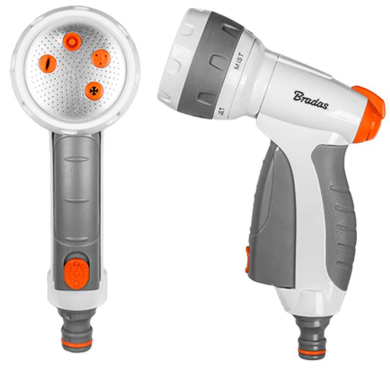 PISZTOLYOS LOCSOLÓFEJ - kuplung csatlakozós állítható ötállású fé...