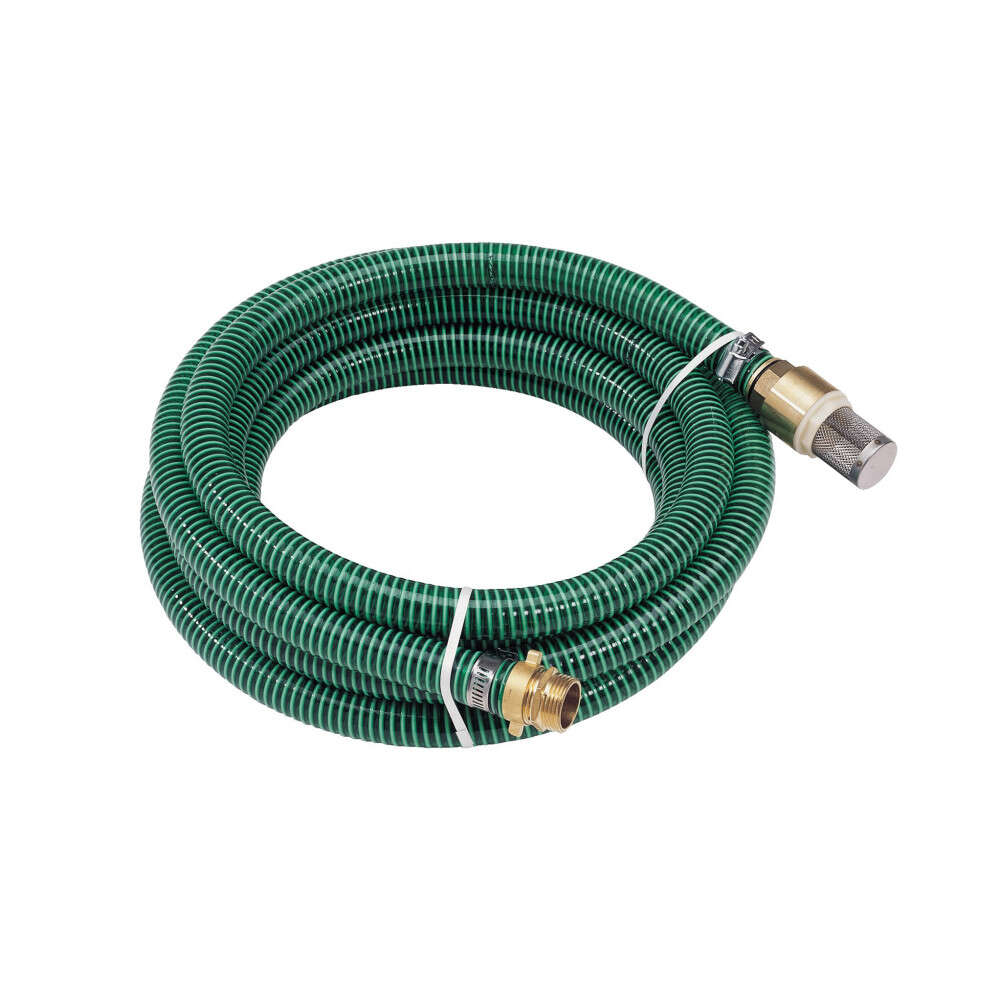 PVC Szivattyú Szívócső Készlet - 7m - 1" - Réz Visszacsapó Szelep