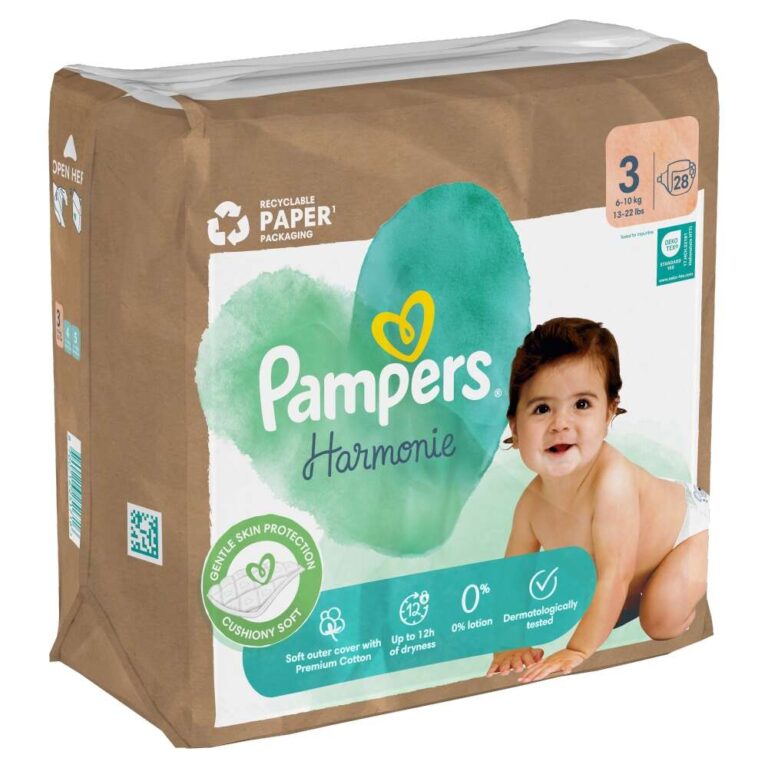 Pampers Harmonie Nadrágpelenka 6-10kg Midi 3 (28db)