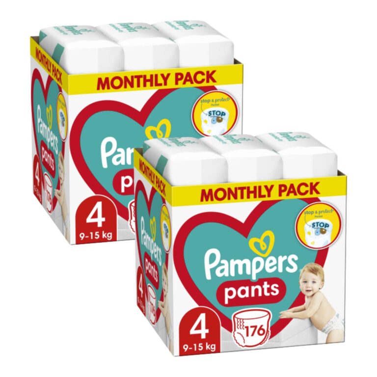 Pampers Pants 2 havi Pelenkacsomag 9-15kg Maxi 4 (352db)