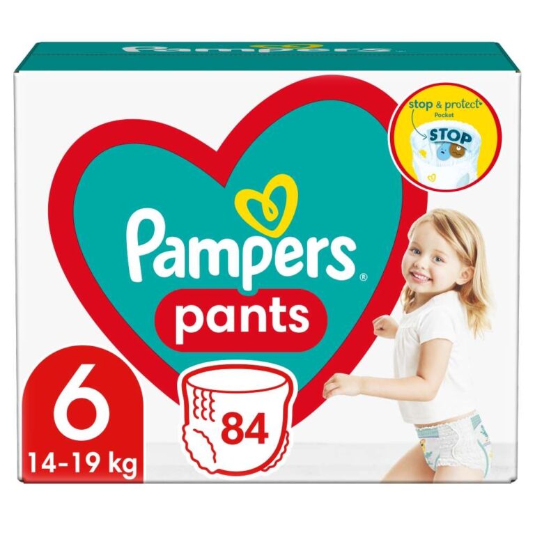 Pampers Pants Mega Box Bugyipelenka 15kg+ Junior 6 (84db)