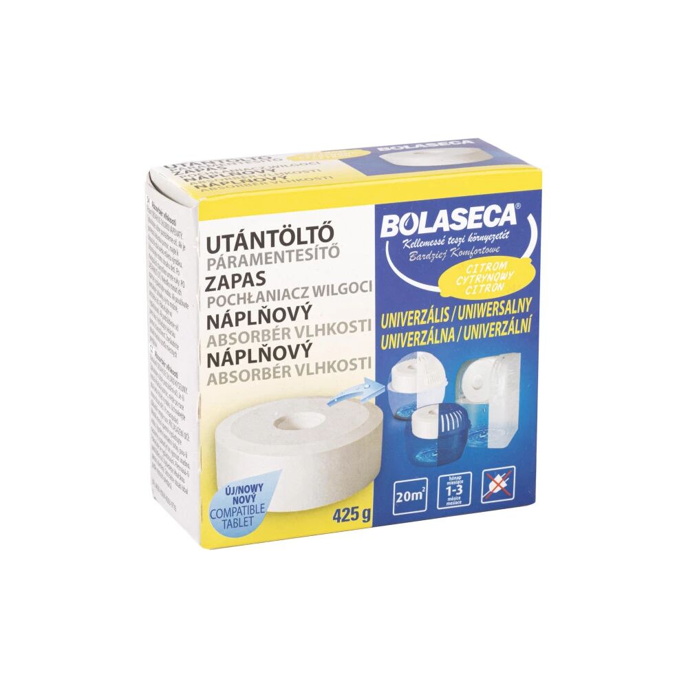 Páramentesítő utántöltő tabletta 425 g lyukas bolaseca citrom