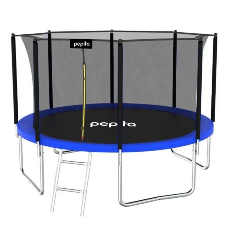 Pepita 366cm belső hálós Trambulin létrával - kék