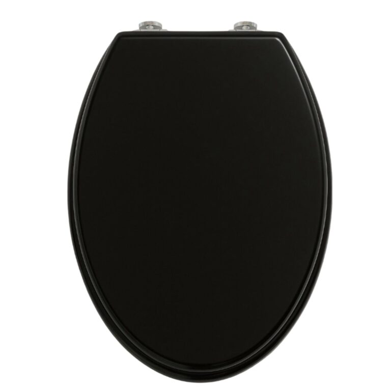 Pepita MDF WC ülőke lassan záródó fedéllel - fekete