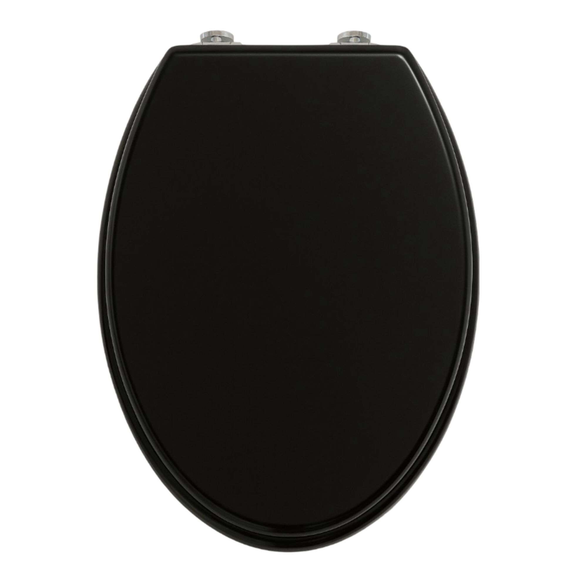 Pepita MDF WC ülőke lassan záródó fedéllel - fekete