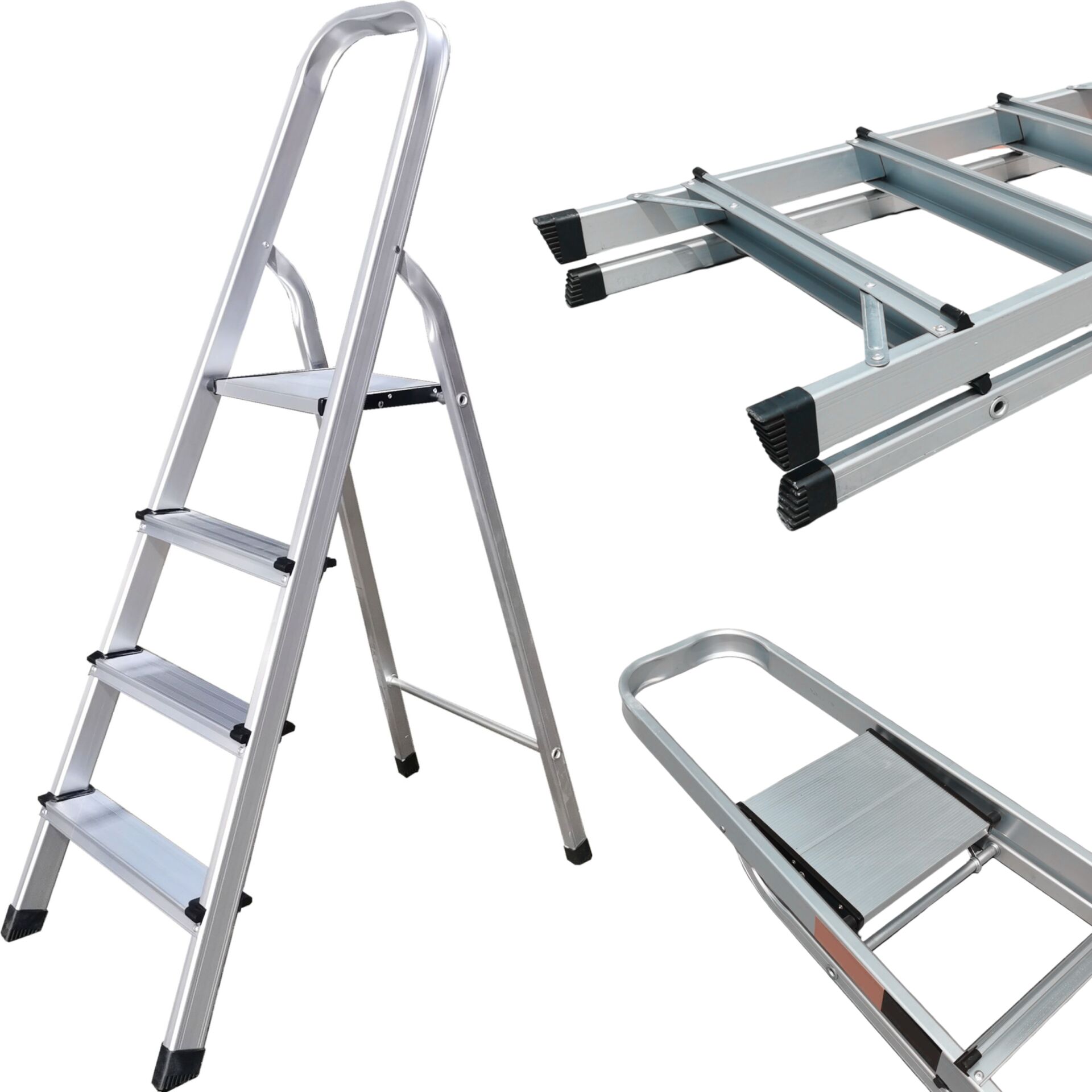 Pepita háztartási alumínium Létra 4fok