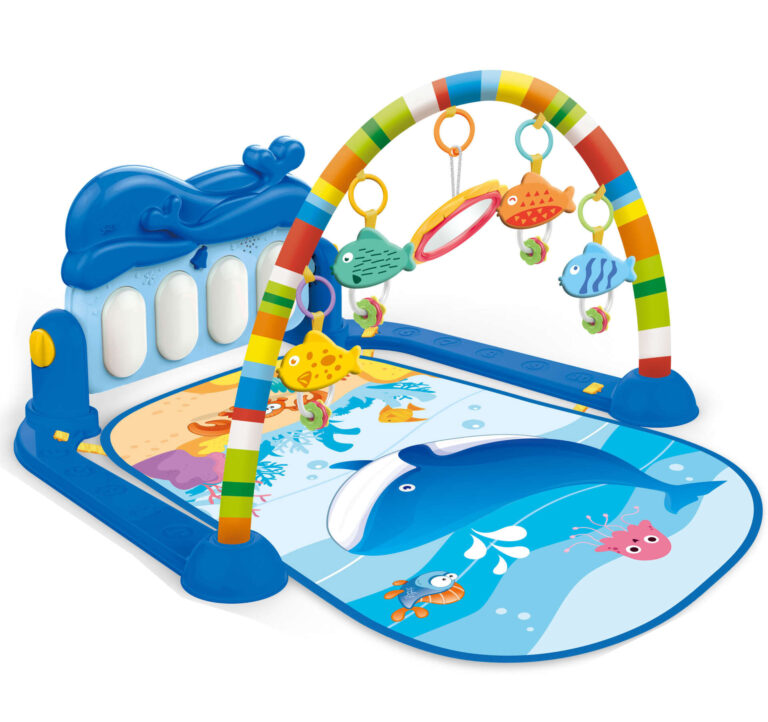 Pepita interaktív Játszószőnyeg zongorával és játékhíddal - Tenge...