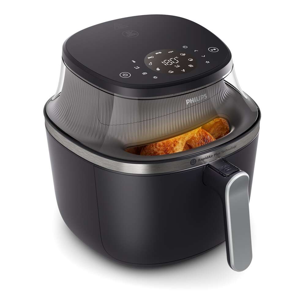 Philips Airfryer 3000 L NA321/00 Forrőlevegős sütő - Fekete
