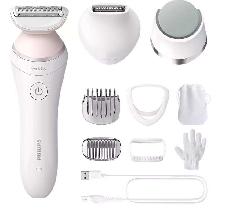 Philips LadyShaver 8000 Női Borotva - 3 az 1-ben