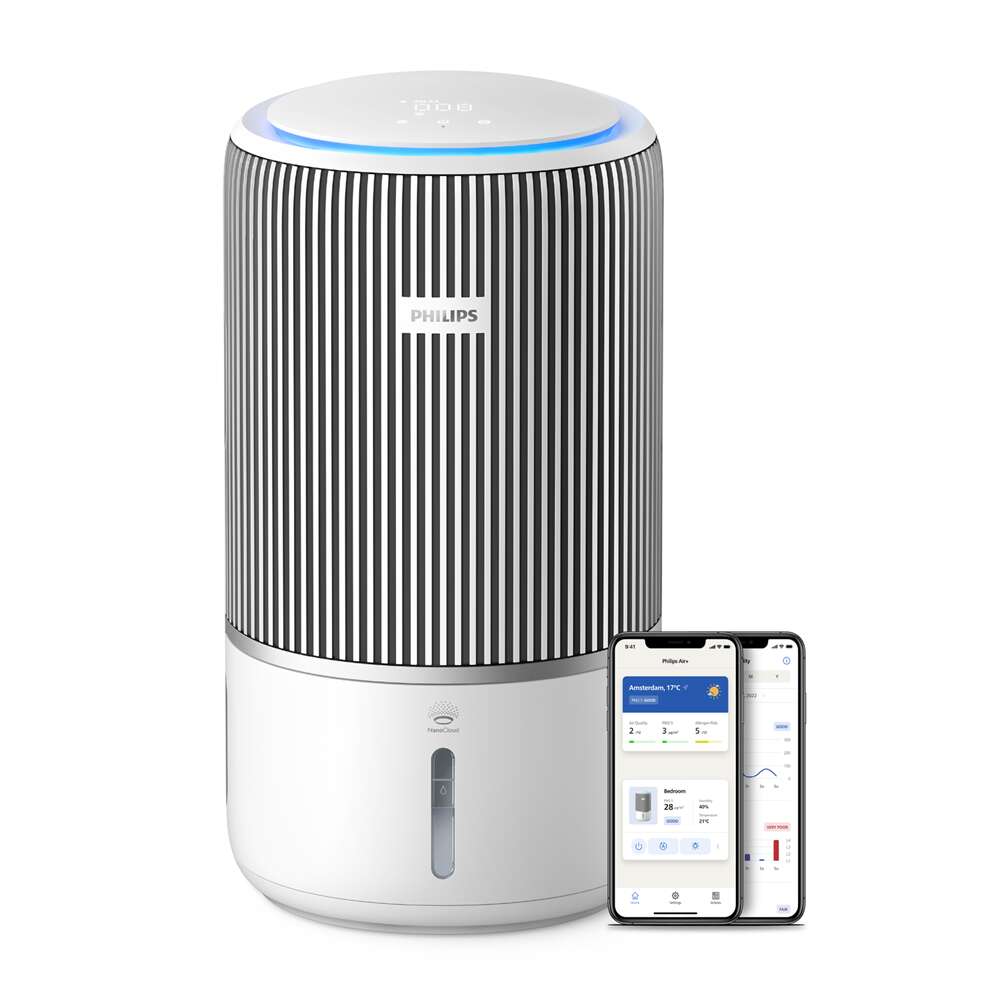 Philips Series 3400i AC3420/10 kombinált Levegőtisztító és párásí...