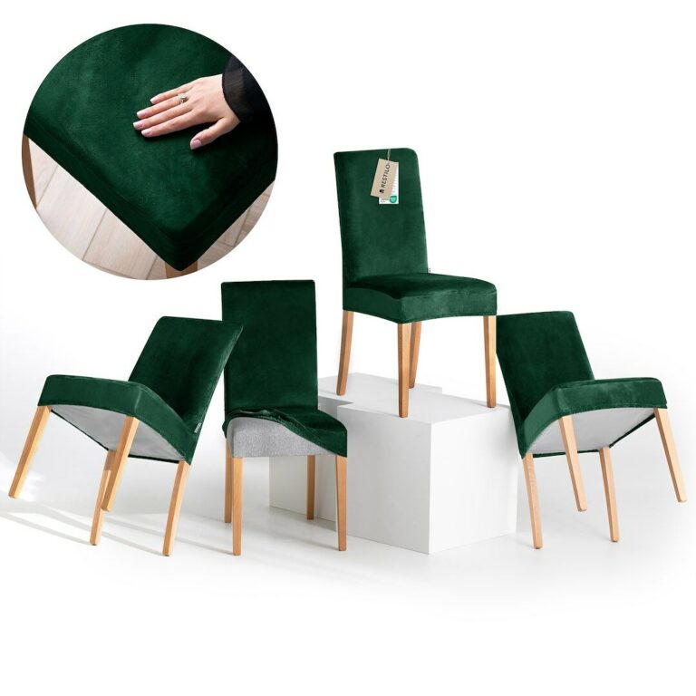 RESTILO kanapéhuzat SENTO szín üvegzöld sima stílus klasszikus