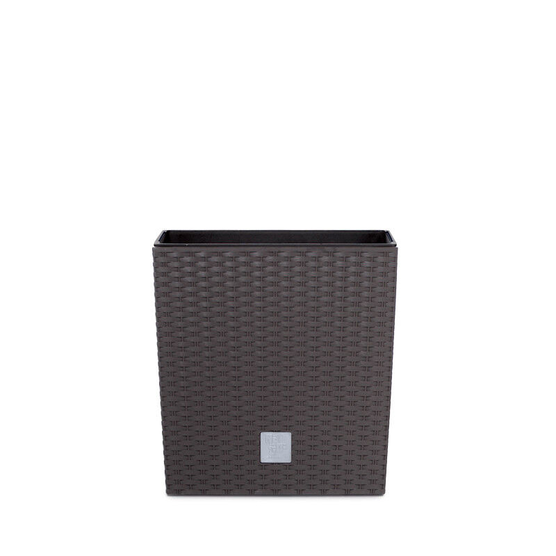 Rato Low Fonott Mintázatú Műanyag Virágtartó Umbra 32 cm