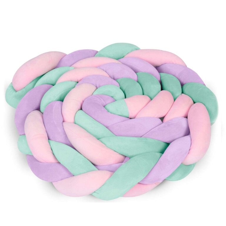 Ricokids fonott Rácsvédő kiságyba 3m - Menta