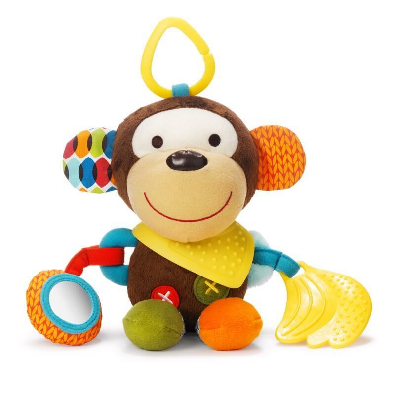 SKIP HOP Aktív játék C gyűrűn Bandana Buddies Majom 0m+