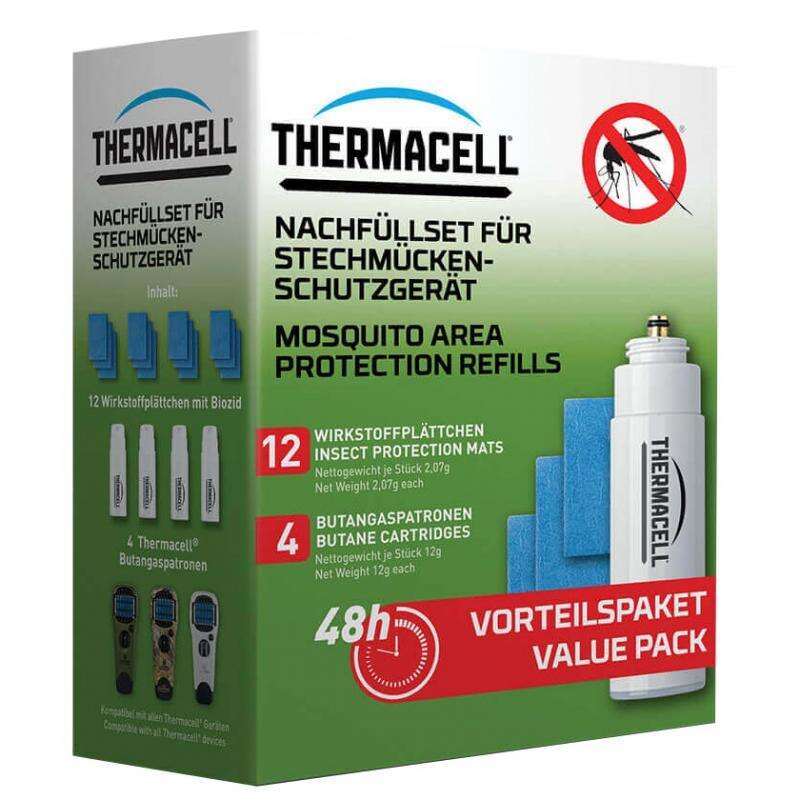 SZÚNYOGRIASZTÓ PATRONSZETT - 48 ÓRÁS - Gáztöltet + irtólapka Ther...