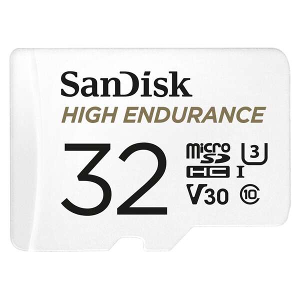 SanDisk MicroSD kártya - 32GB microSDHC High Endurance (100 MB/s