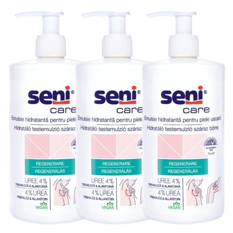 Seni Care hidratáló Testápoló száraz bőrre 3x500ml