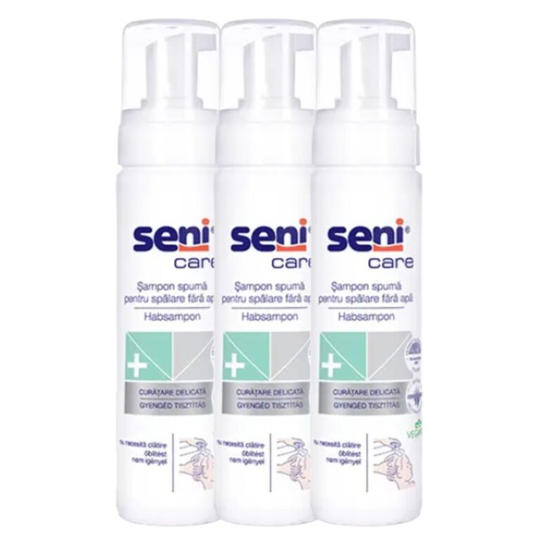 Seni Care víz nélküli Habsampon 3x200ml