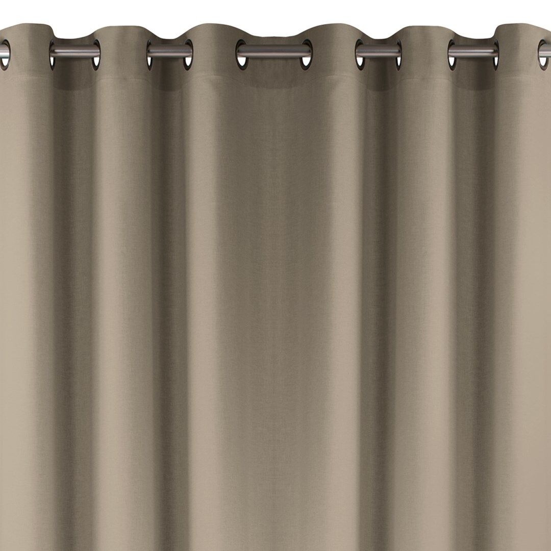 Sötétítő függöny CARMENA bézs ezüst ezüst fém fonott 140x300 HOMEDE