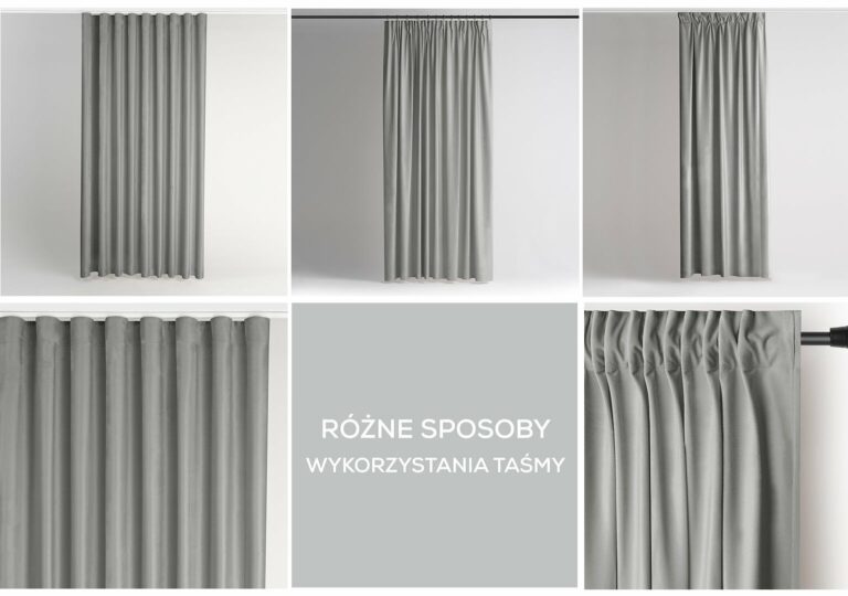 Sötétítő függöny VELVET szürke szalag bársony 140x270 AmeliaHome