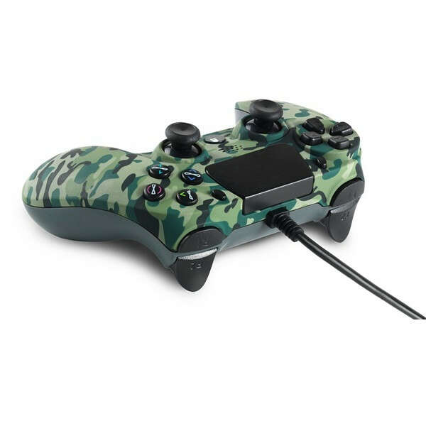 Spartan Gear - Hoplite Wired Controller Green Camo (PS4)