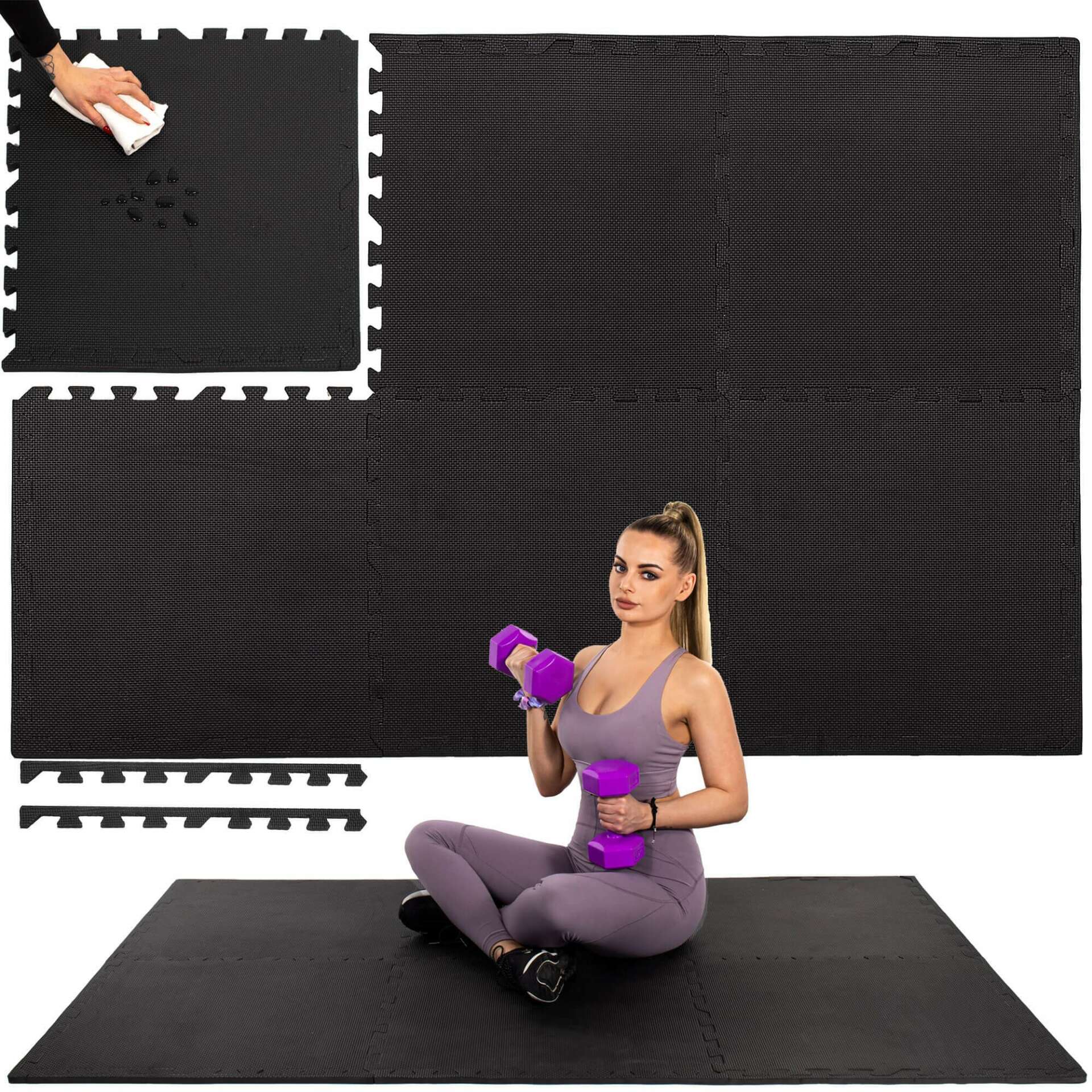 Springos Edzőszőnyeg 60x 60x1