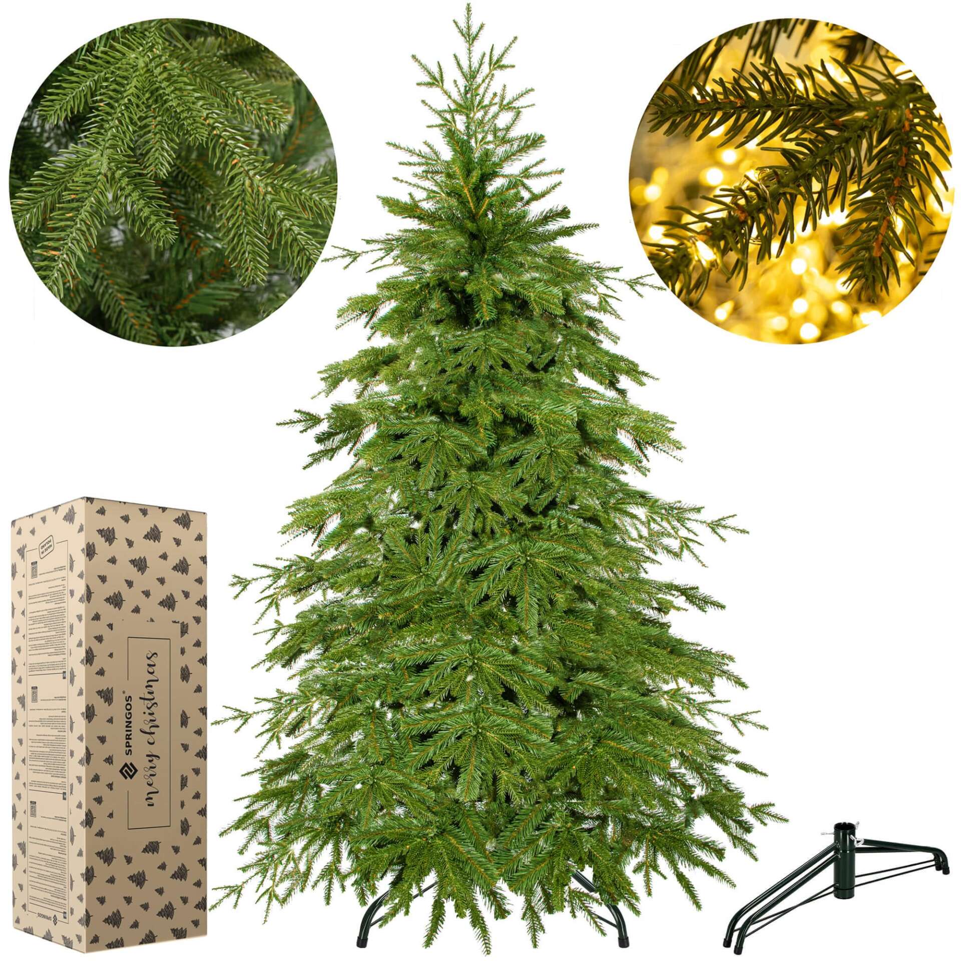 Springos Természetes lucfenyő 150 cm