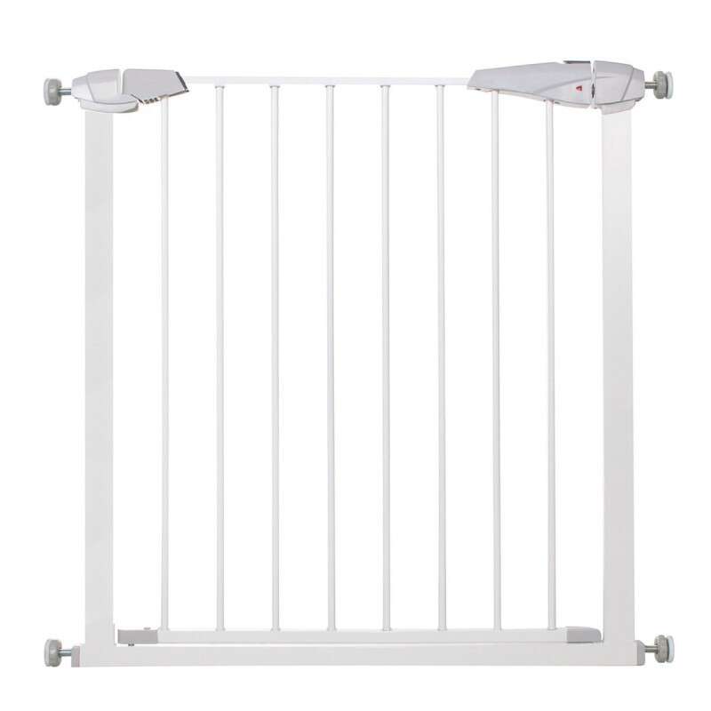 Springos állítható Biztonsági kapu 75-99cm - Fehér