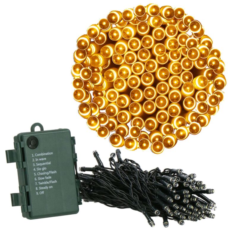 Springos elemmel működő led lámpák 50 led