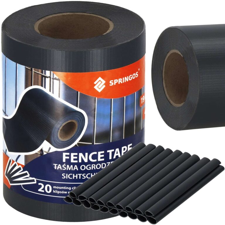 Springos kerítésszalag