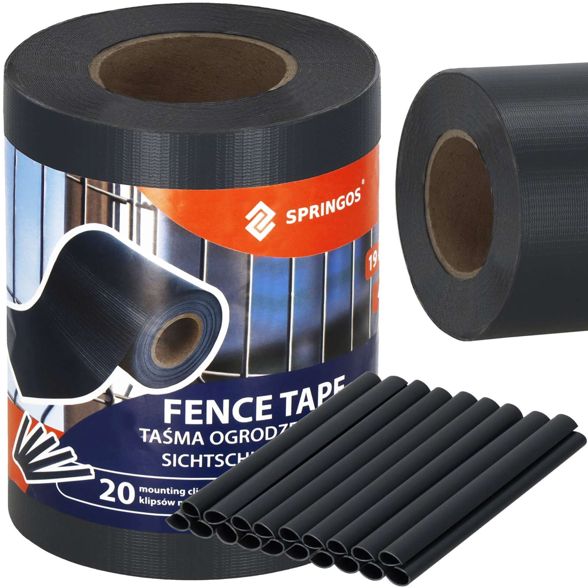 Springos kerítésszalag