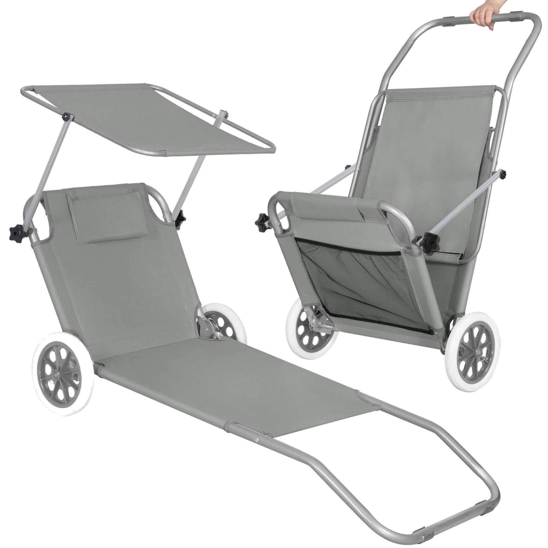 Springos kerti Napozószék