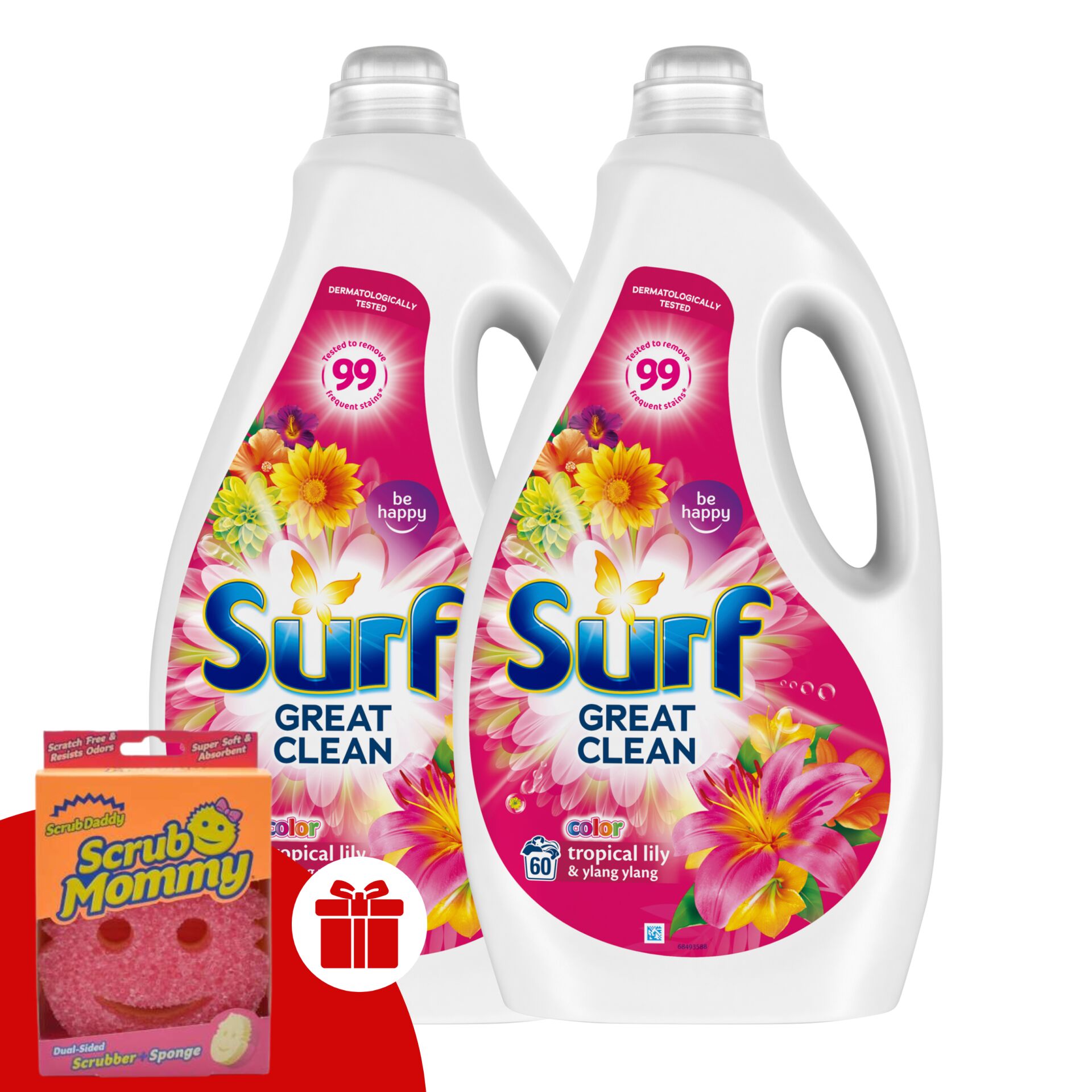 Surf Tropical Lily & Ylang Ylang folyékony Mosógél 2x3L - 120...