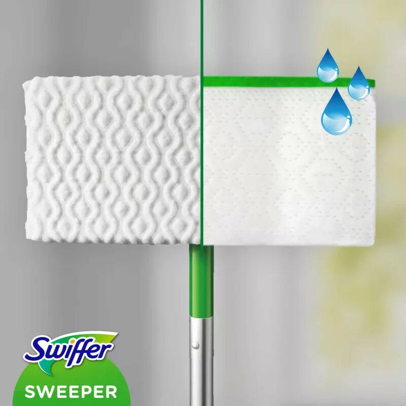 Swiffer Sweeper Felmosó kezdőkészet - ezüst-zöld