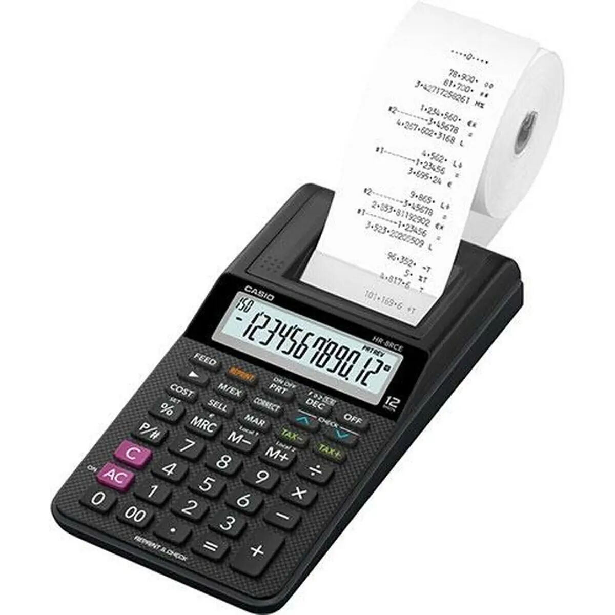 Számológép szalagos 12 digit
