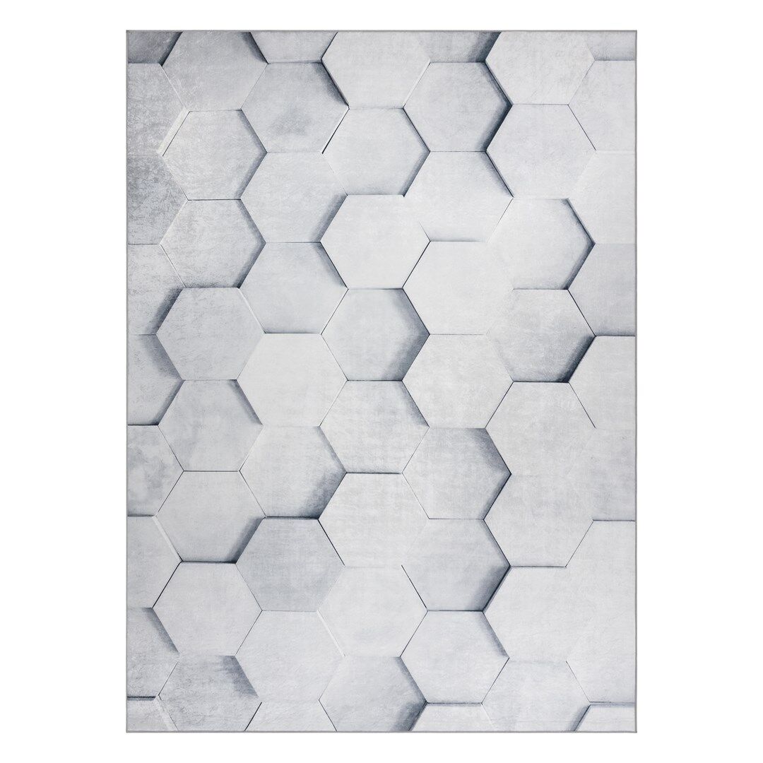 Szőnyeg ARLEN HONEY szürke geometrikus modern 120x170