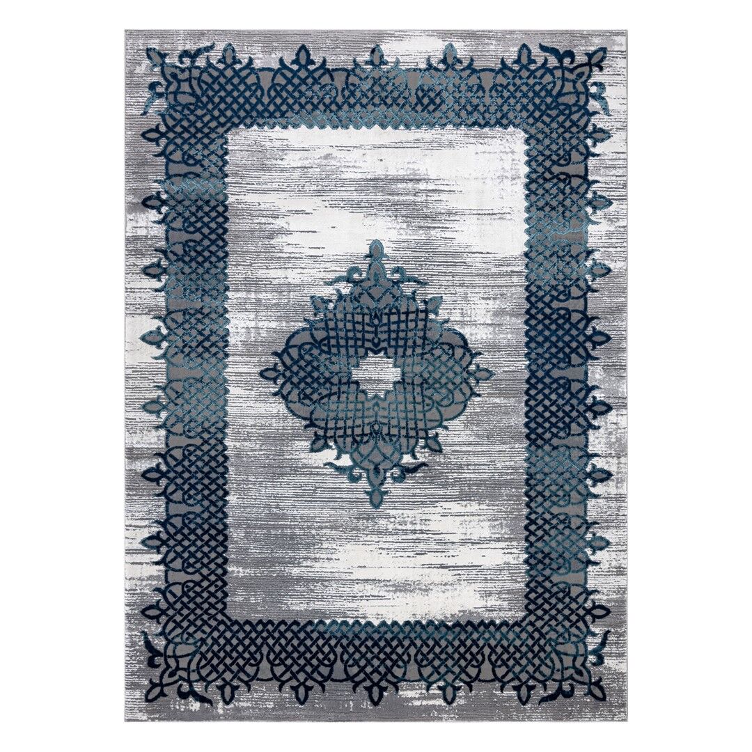 Szőnyeg IONA FRAME 3 szürke 140x190