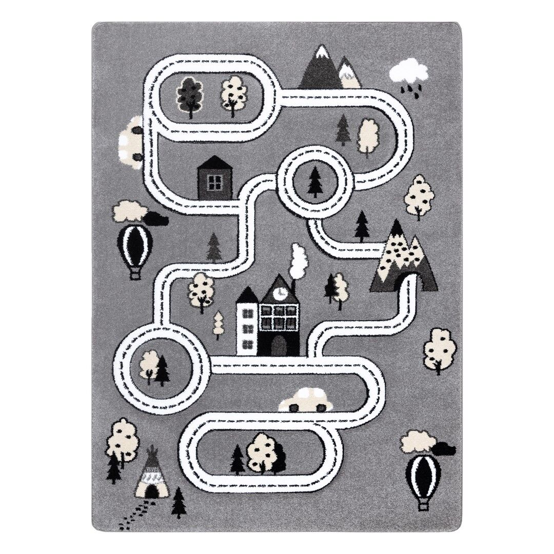 Szőnyeg TINIES TOWN szürke 120x170