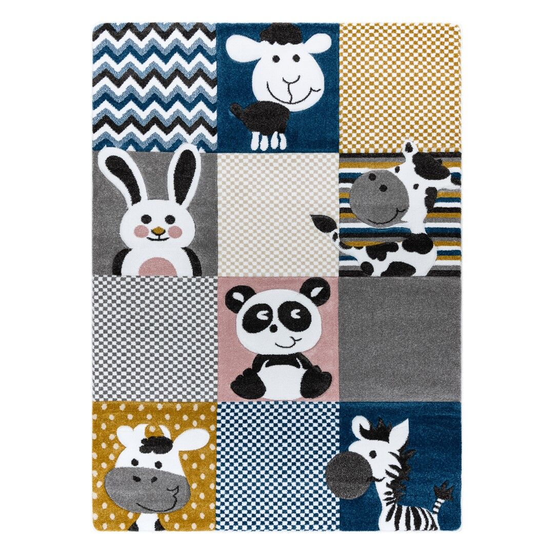 Szőnyeg TINIES ZOO krémű 140x190