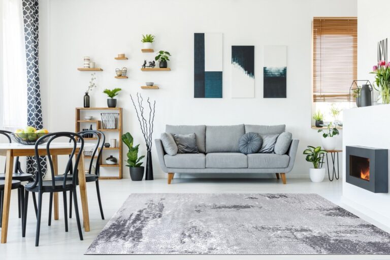 Szőnyeg TREX VINTAGE szürke 160x220