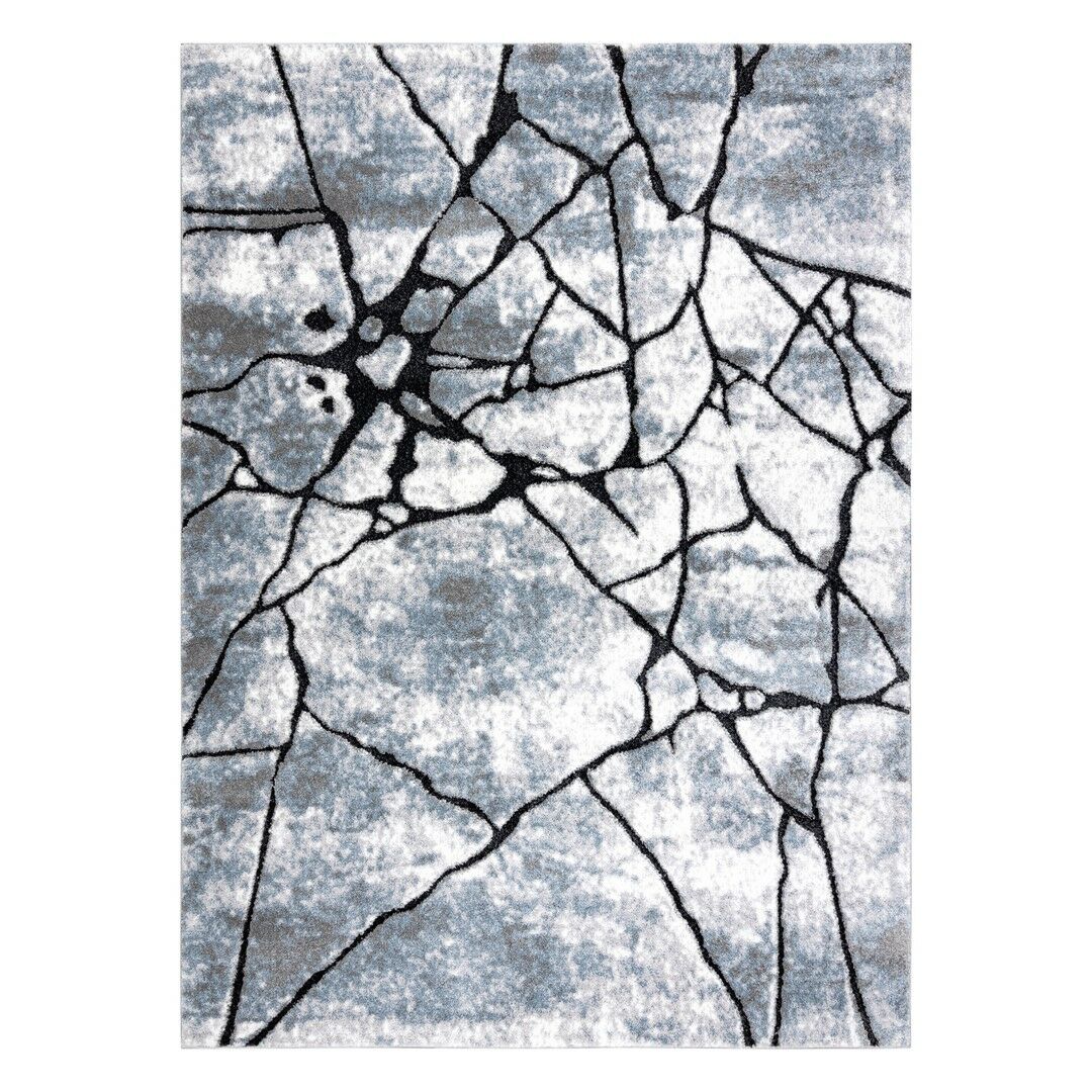 Szőnyeg VERS CRACKS kék 80x150