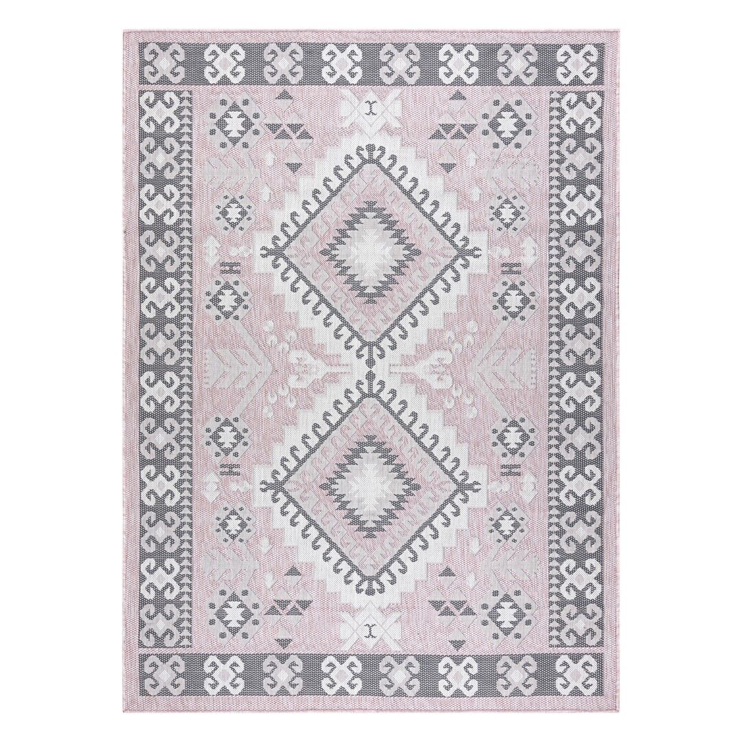 Szőnyeg VINEA AZTEC púderrózsa 160x220