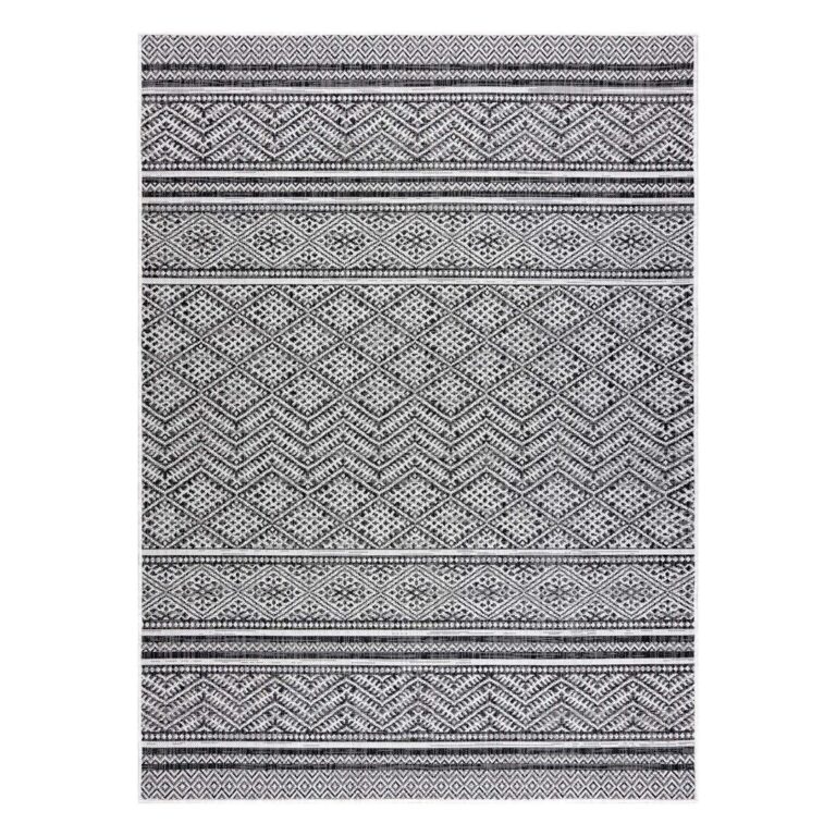 Szőnyeg VINEA fekete boho 140x190